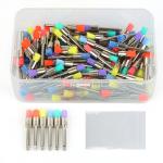 Dental Colorful Polishing Prophy Brush Kit Disposable Dental Brush for Personal