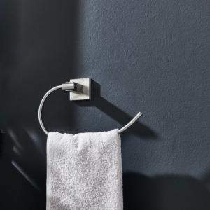 Quality Hotel Kitchen Bathroom Towel Rings Stainless Steel Anti Rust wholesale