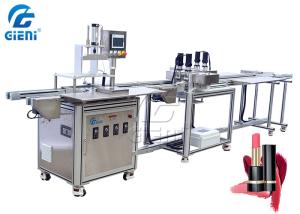 Quality Semi Auto Lipstick Releasing Machine With Container Screwing Device wholesale