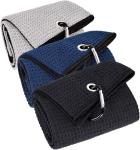 Microfibre Sports Towel Waffle Hand Towel In Opp Bag