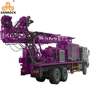 Quality Truck Mounted Water Well Drilling Rig 600m Deep Hydraulic Water Well Drilling Equipment wholesale