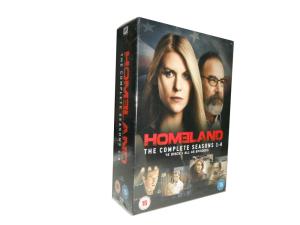 Quality Hot sale tv-series dvd boxset Homeland Season 1-4 4dvds UK new Video Region free wholesale