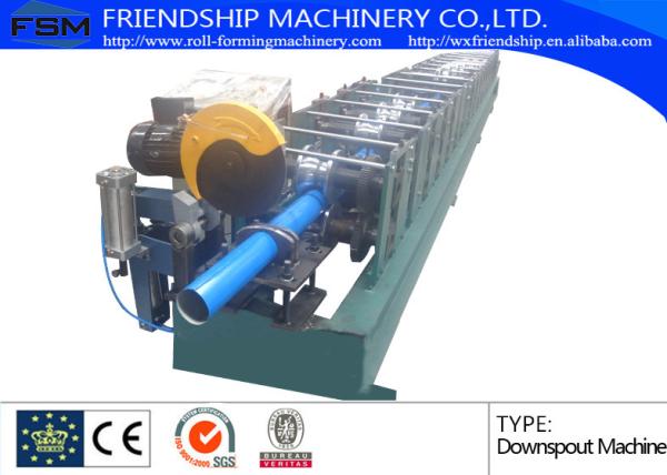 1.0mm Thickness Color Steel Round Pipe Roll Forming Machine Size 100mm Diameter