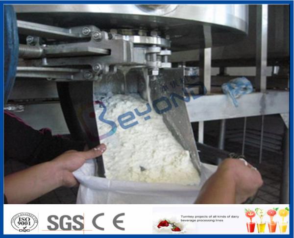 PLC control Commercial Cheese Making Equipment , 1000Liters soft white Cheese