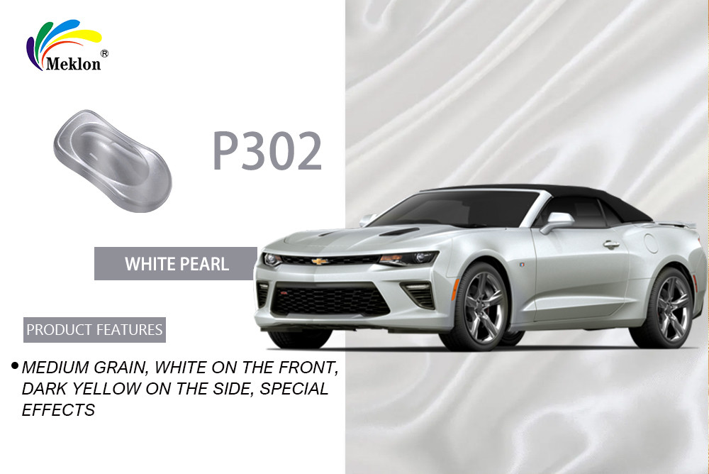 Mildewproof Car Pearl Paint Multifunctional Practical White Color