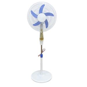 Quality Household Plastic Material Solar 16 Inch Rechargeable Fan With Led Light wholesale