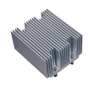 Quality OEM / ODM Aluminum Extrusion Heat Sink Silver Heat Dissipation wholesale