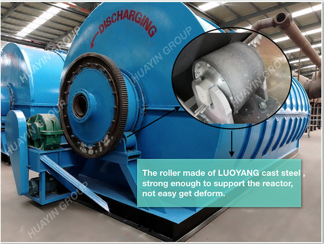 20 Tonne Waste Tyre Recycling Machine Pyrolysis Furnace To Fuel Oil