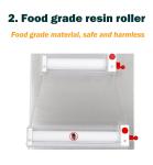 Pizza Dough Press Machine / Pizza Dough Roller Machine 480*560*700mm