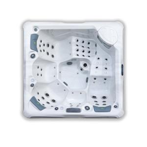 Quality Outdoor Comfortable Hydro Massage Spa Hot Tub Whirlpool Bathtub With 5 Seats wholesale