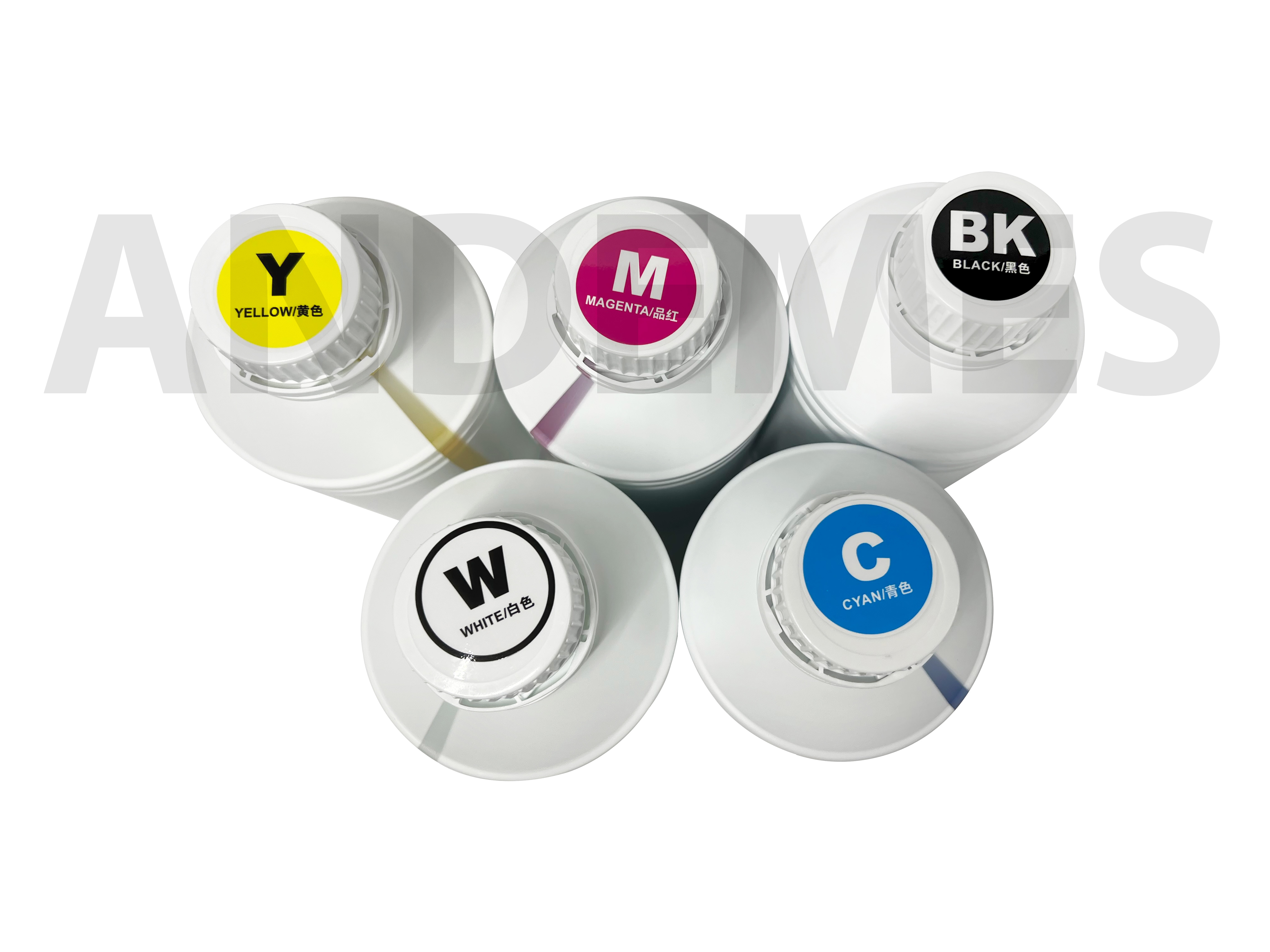 500ml 1000ml Dtf Adhesive Ink For L1800 XP600 DX5 DX7 DX11 I3200 4720 Print Head Pet Film Ink