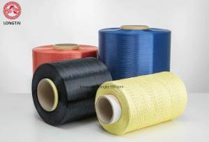 Quality 1000 Denier Flame Retardant Para Aramid Filament Yarn Red / Blue / Black / Green wholesale