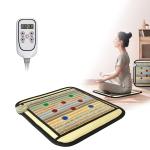 Stones Far Infrared Amethyst Mat FIR PEMF Photon Jade Tourmaline Heating Pad