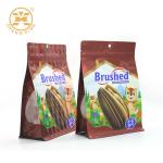 Pistachos Bolsa 1kg Ziplockk Dried Food Packaging Bags Flat Bottom Pouch
