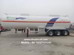 30CBM -60CBM Semi Tanker Trailer Pentane Semi Trailer 3 Axles