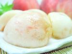 IQF Frozen White Peach Halves (1/2 cut), peeled and pitted, blanched