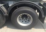 #50 / #90 Flatbed Semi Trailer Truck 3 Axles 45 - 60 CBM With HOWO A7 Tractor