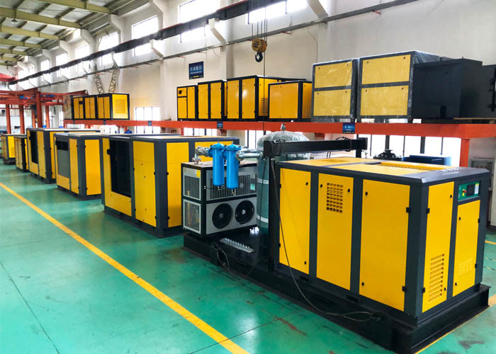 30kw 40hp Belt Driven Air Compressor AC Power Twin Screw Compressor