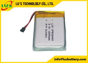 Quality CP502440 3.0V Primary Lithium Ultrathin Soft Battery 1200mah Lithium Pouch Cell wholesale