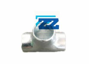 Quality 6 X 8 &quot; Galvanized Reducing Tee , Butt Weld Carbon Steel Pipe Fittings wholesale