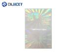 Positioning Hot Stamping Laser Marking Sticker Code Label Holographic 3D