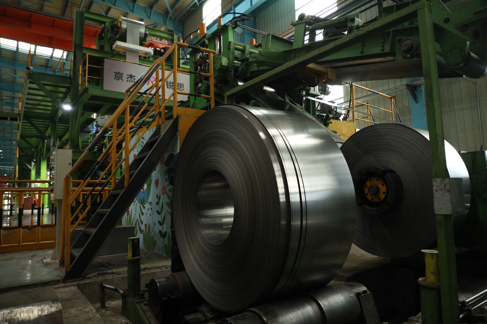 Hot Dip 850mm Continuous Galvanizing Line For Acid Pickling Coil