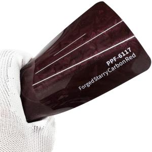 Quality Starry Red 8 Mil Froged Protection Film carbon fibre ppf wholesale