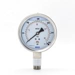 All Stainless Steel Pressure Gauge Shock Resistant 233.50.063 WIKA