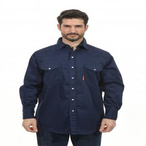 Quality EN11612 Fire Retardant Work Shirt 7.5oz wholesale