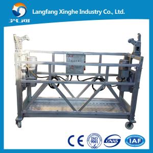 Quality Aluminum electric suspended scaffolding , aerial lifting gondola , customized suspended steel platform with CHNT wholesale