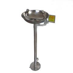 Quality Vertical Medical Safety Shower Eyewash Station Foot Step Stainless Steel wholesale