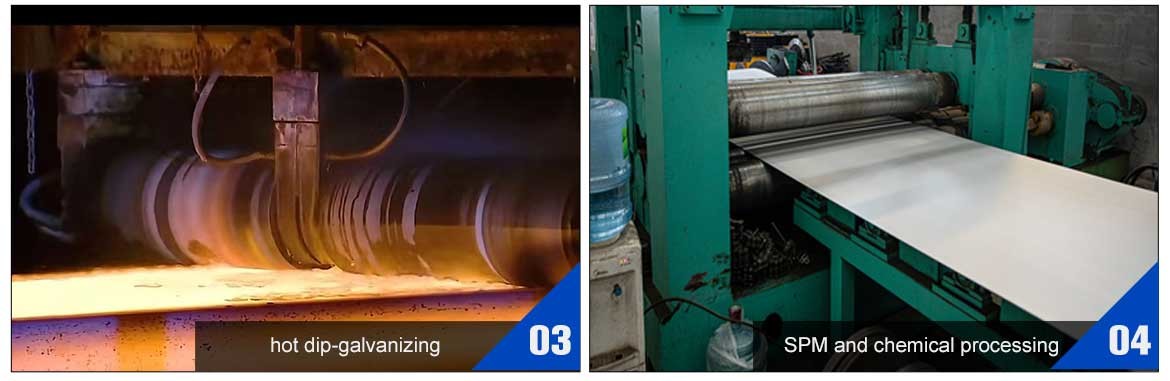 production supplier high quality Electro-galvanized steel sheet