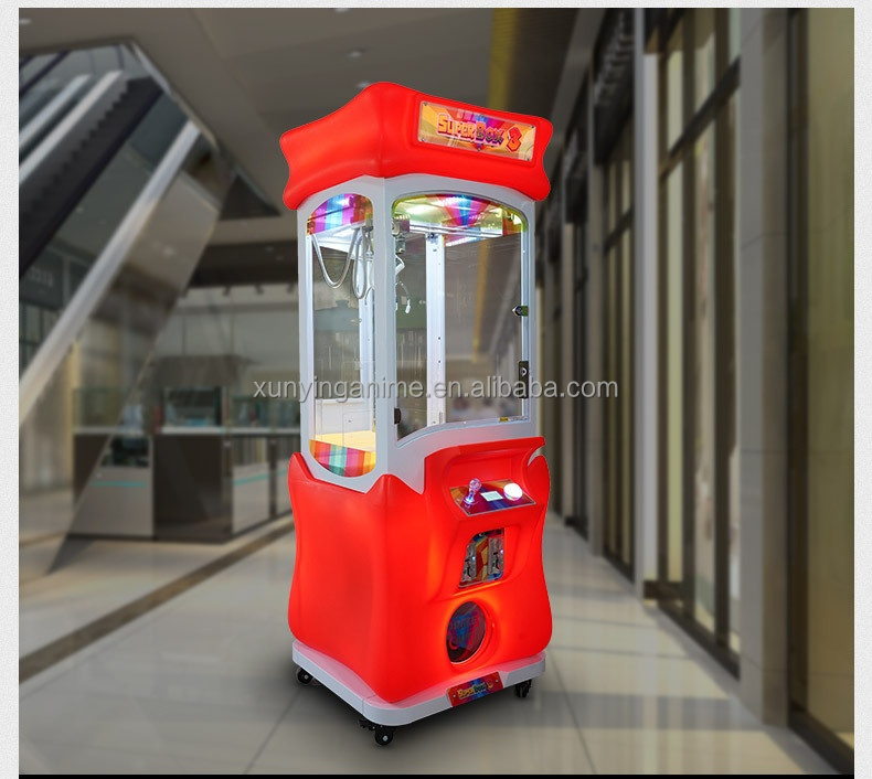 110V/220V/230V Voltage Doll Machine Super Box Toy Crane Machine Indoor Arcade Game
