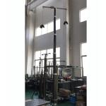 6m telescopic mast for mobile security vehicle/ video tower trailer/solar CCTV
