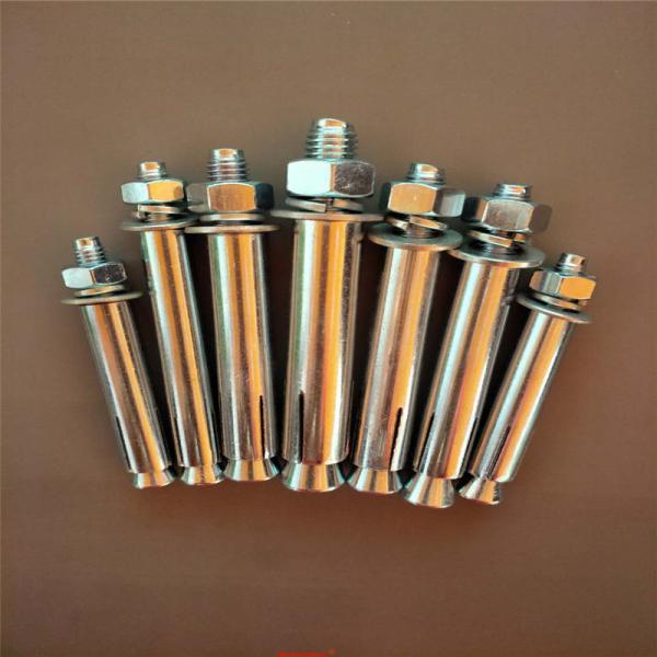 Industrial Stainless Steel Sleeve Anchor Bolts Easily Penetrate For Dry