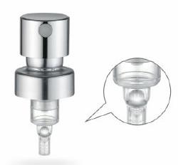 Quality ODM K403 Fine Mist Perfume Pump Sprayer 0.10cc Aluminum Silver Color wholesale