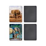 Light Weight Souvenir 3D Fridge Magnets Heat Resistant Oil Resistance