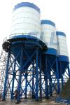 Vertical Cement Storage Silo For Bulk Powder Products 1000T Capacity