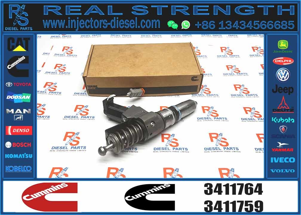 Fuel Injector Assembly 3411767 Common Rail Injector 3411764 For Cummins Engine N14