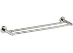 Stainless steel toilet bathroom simple towel pole
