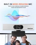 Ultra Wide Angle H.264 1080P Full HD Webcam Web Camera With Microphone