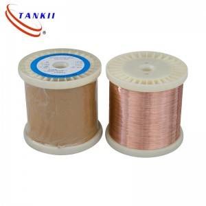 Low Resisitance Nickel Copper Alloy Wire (CuNi15) Copper Nickel Wire Bright Surface