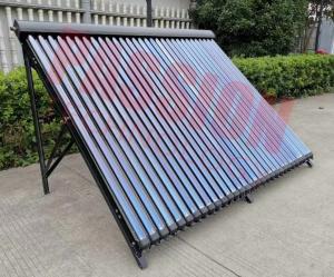 Quality Copper Pipe Solar Collector Heat Pipe Solar Panel Vacuum Tube Collector Closed Loop Collector Pressurized Solar Panels wholesale