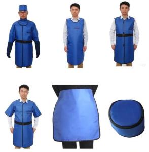 Quality Radiation Resistant Xray Apron 0.35mmpb 0.5mmpb Blue wholesale