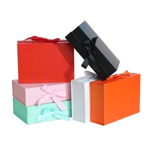 Quality Customized Printed Magnetic Folding Closure Luxury Eco Friendly Gift Box wholesale