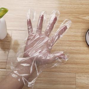 Quality PE Disposable Plastic Glovese For Hand Care Isolation Cooking Rainwater Isolation wholesale