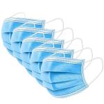High Breathability Disposable Earloop Face Mask Anti Pollen / Dust / Bacterial