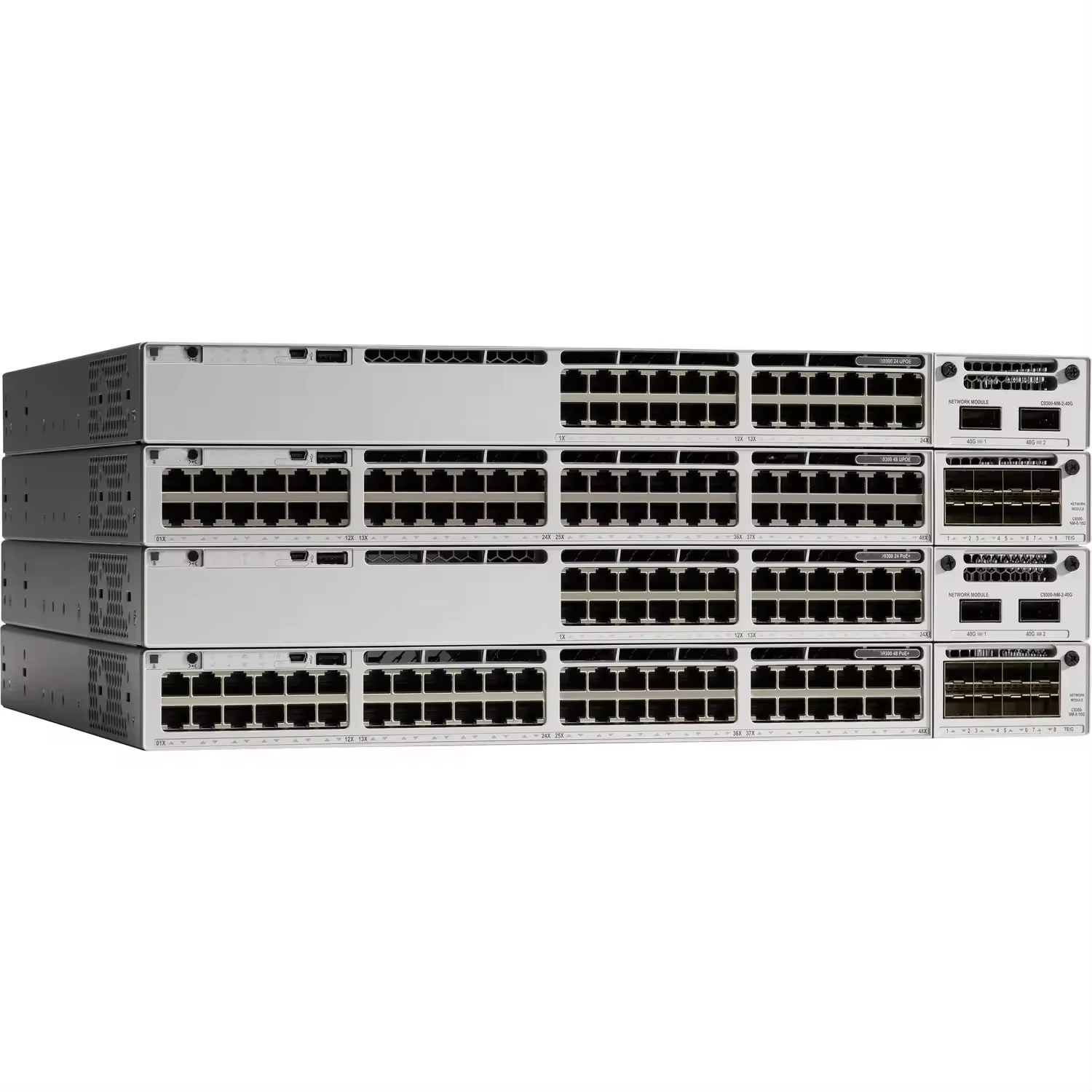 NIB Original C9300-24P-E9300 24-Port PoE Network Switch Part Number C9300-24P-E 24-Port