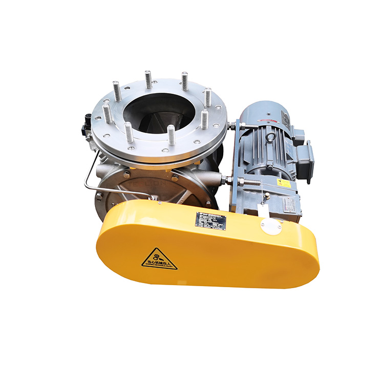 OBM Gravity Flow Cyclone Rotary Valve Air Locks 304SS for Auger Feeding