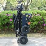 Lithium Battery Aluminum Electric Wheelchair 6km/Hr